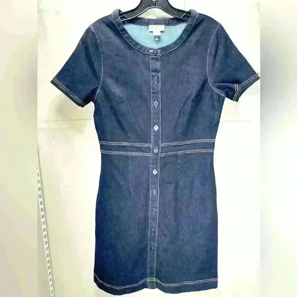 Excellent Condition, Women's Size 6, VINTAGE Liz Claiborne Denim Dress